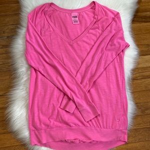 VS PINK long sleeves Shirt V neck, S/P